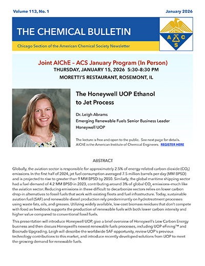 The January 2026 Chemical Bulletin - front page
