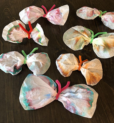 Chromatography butterflies