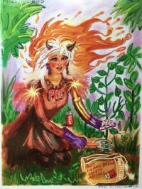 Image of Element Girl - Phosphorus