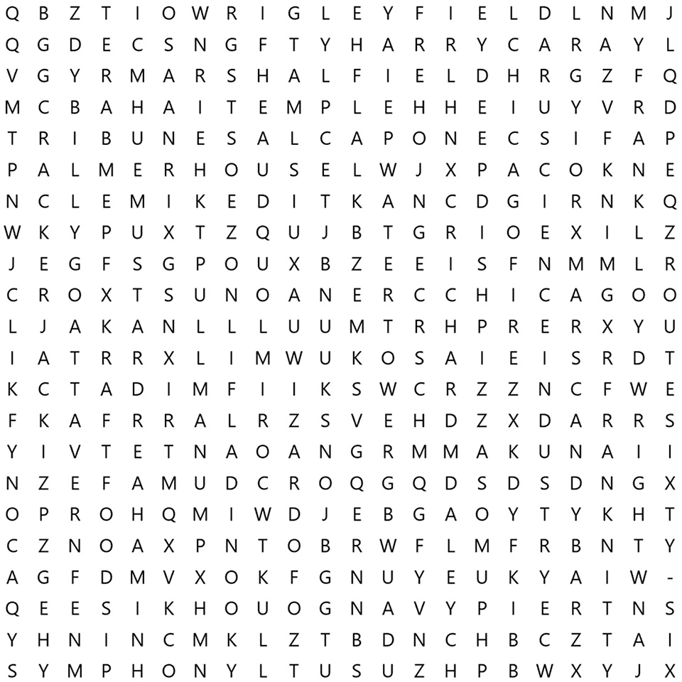 Image of the wordsearch puzzle