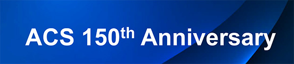 Banner celbrating ACS’ 150th anniversary
