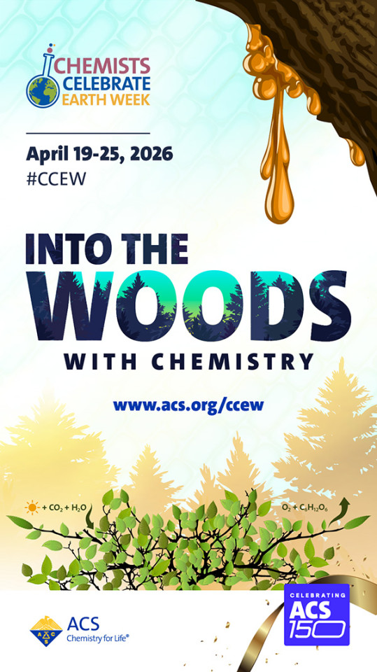 banner for Chemists Celebrate Earth Week 2026, featuring the theme